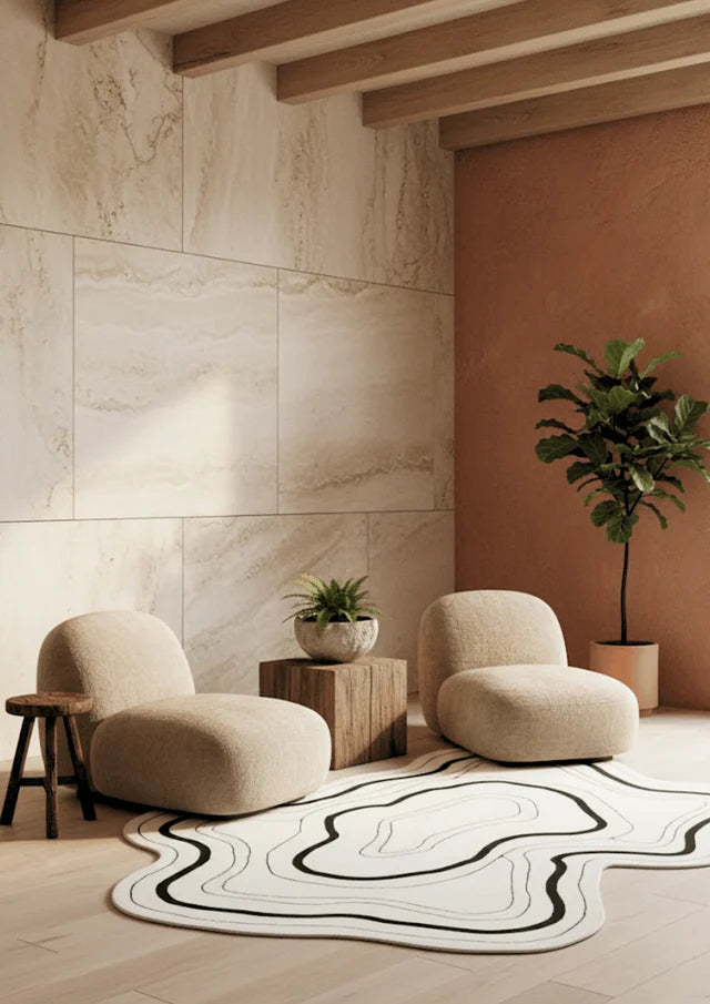 Premium Irregular Hand Tufted Carpet