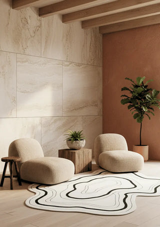 Premium Irregular Hand Tufted Carpet