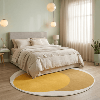 Zephyrion Round Hand Tufted Carpet