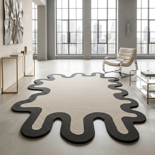 Secretyne Irregular Hand Tufted Carpet