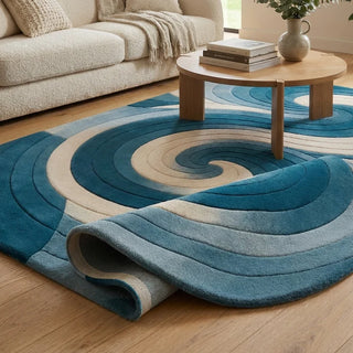 Orlena Irregular Hand Tufted Carpet