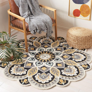 Allen Round Hand Tufted Carpet & Rug