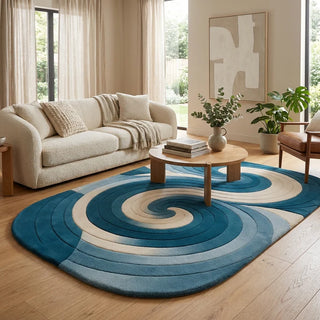 Orlena Irregular Hand Tufted Carpet