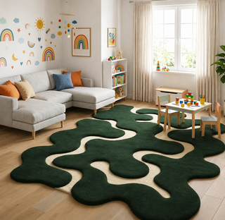 Weronix Irregular Hand Tufted Carpet