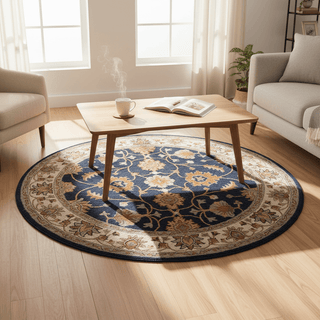 Orbitera Round Hand Tufted Carpet & Rug