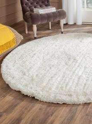 Tuftiora Round Hand Tufted Carpet & Rug