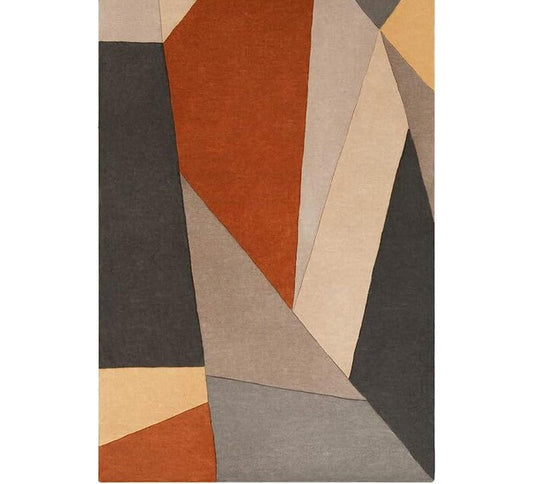 Oreca Geometric Hand Tufted Carpet & Rug