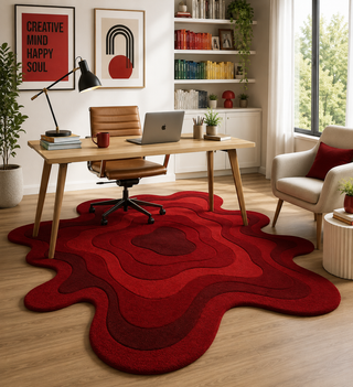 takimika Irregular Hand Tufted Carpet