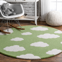 Cosmic Round Hand Tufted Carpet