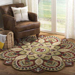 Cozy Round Hand Tufted Carpet & Rug