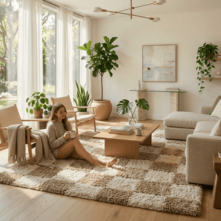 Delvarisse Shaggy Carpet & Rug
