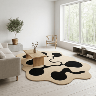 Mysticter Irregular Hand Tufted Carpet
