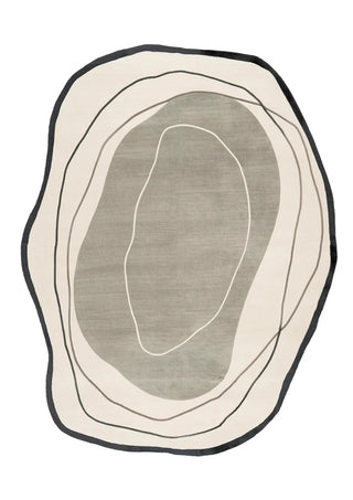 Designer Irregular Hand Tufted Carpet