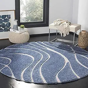 Cosmo Round Shaggy Carpet & Rug