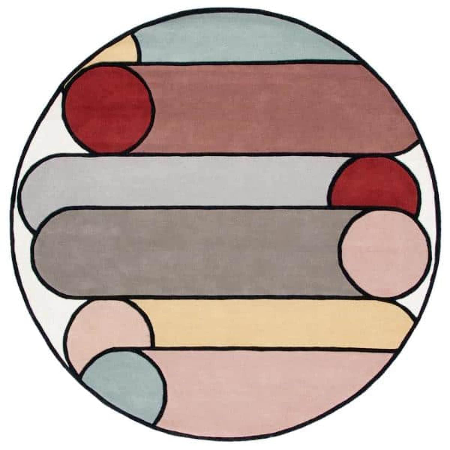 Velvezza Round Hand Tufted Carpet & Rug