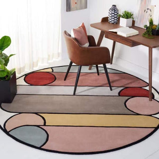 Velvezza Round Hand Tufted Carpet & Rug