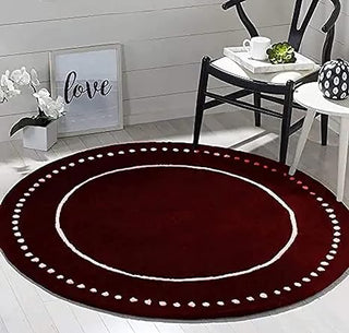 Velvique Round Hand Tufted Carpet & Rug