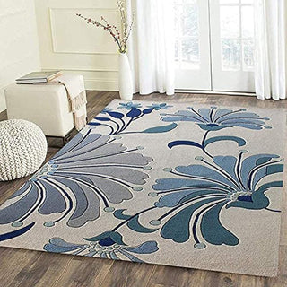 Majestic Water Color Blue Tufted Carpet