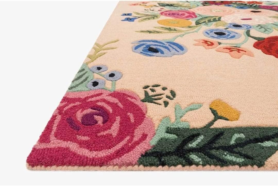Planet Pattern Beautiful blush Hand Tufted Carpet