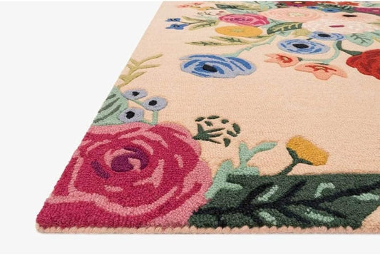 Planet Pattern Beautiful blush Hand Tufted Carpet