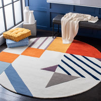 Plusharo Round Hand Tufted Carpet & Rug