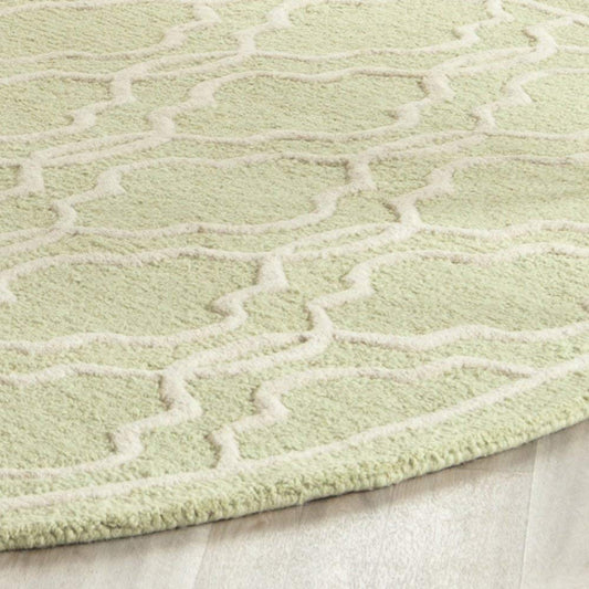 Tuftinova Round Hand Tufted Carpet & Rug