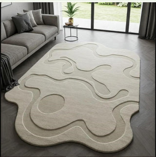 Gossamer Irregular Hand Tufted Carpet