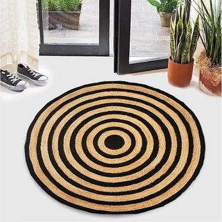 Kairo Round Jute Carpet & Rugs