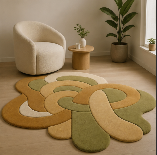 Grevix Irregular Hand Tufted Carpet