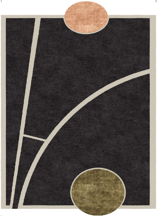 Saren Irregular Hand Tufted Carpet & Rug