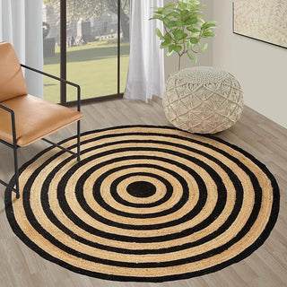 Kairo Round Jute Carpet & Rugs