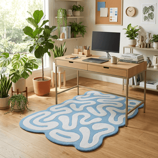 Magikama Irregular Hand Tufted Carpet