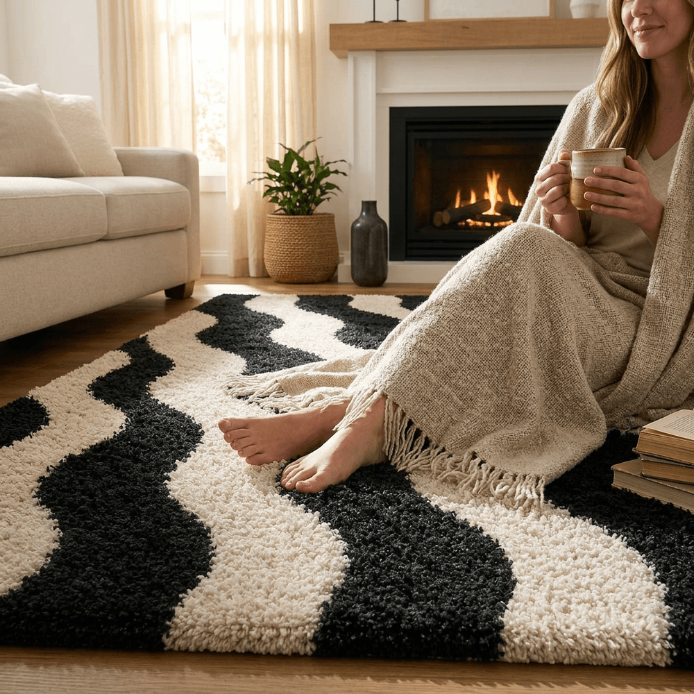 Rovessique Shaggy Carpet & Rug