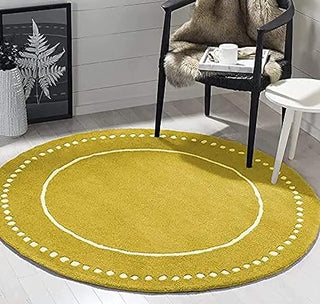 Orbitex Round Hand Tufted Carpet & Rug