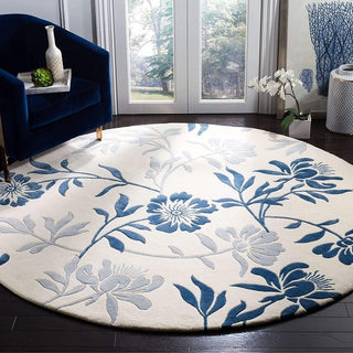 Orbitry Round Hand Tufted Carpet & Rug