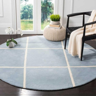 Velvenio Round Hand Tufted Carpet & Rug