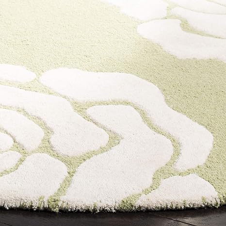 Snuggleo Round Hand Tufted Carpet & Rug