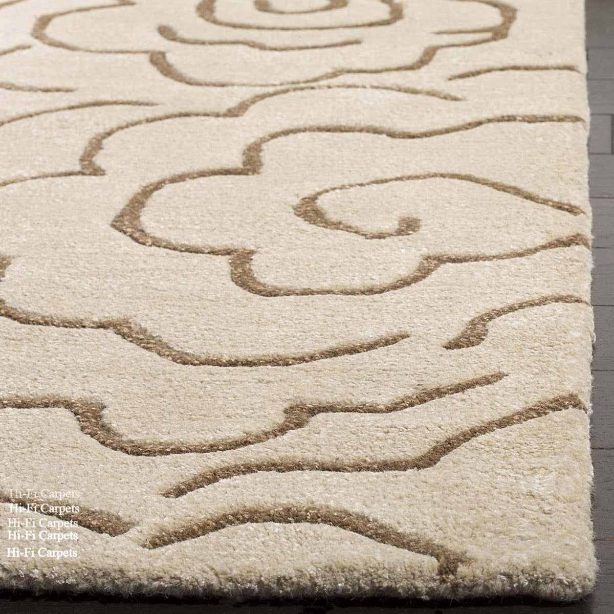Sheemano Hand Tufted Runner Carpet & Rug