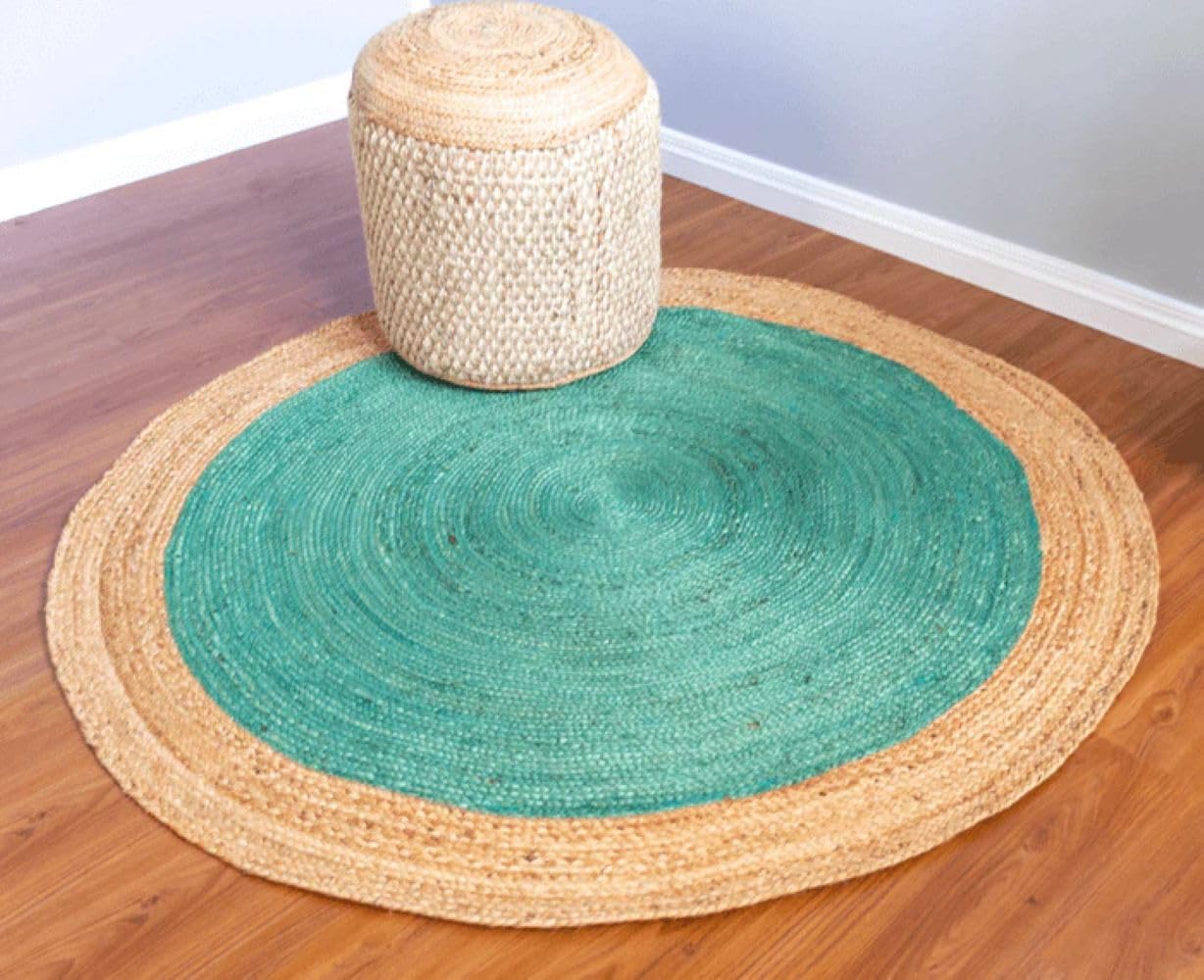 Veda Round Jute Carpet & Rugs