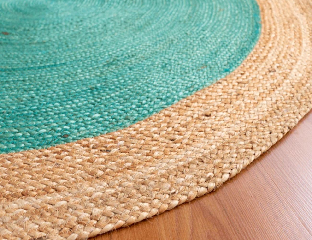 Veda Round Jute Carpet & Rugs