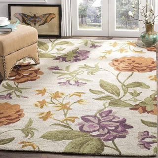 Carpet Planet Flower Pattern Hand Tufted Carpet