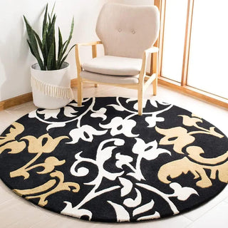 Velvenza Round Hand Tufted Carpet & Rug