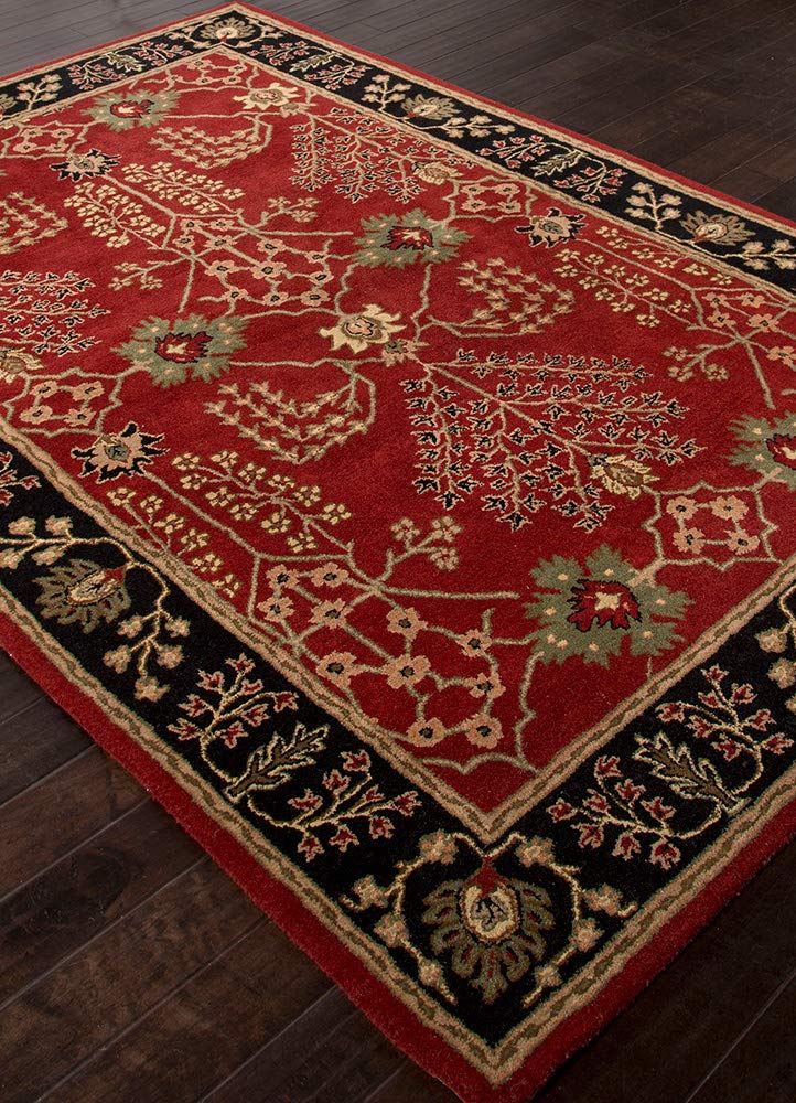 Ebony Traditional Hand Tufted Carpet & Rug