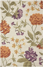 Carpet Planet Flower Pattern Hand Tufted Carpet