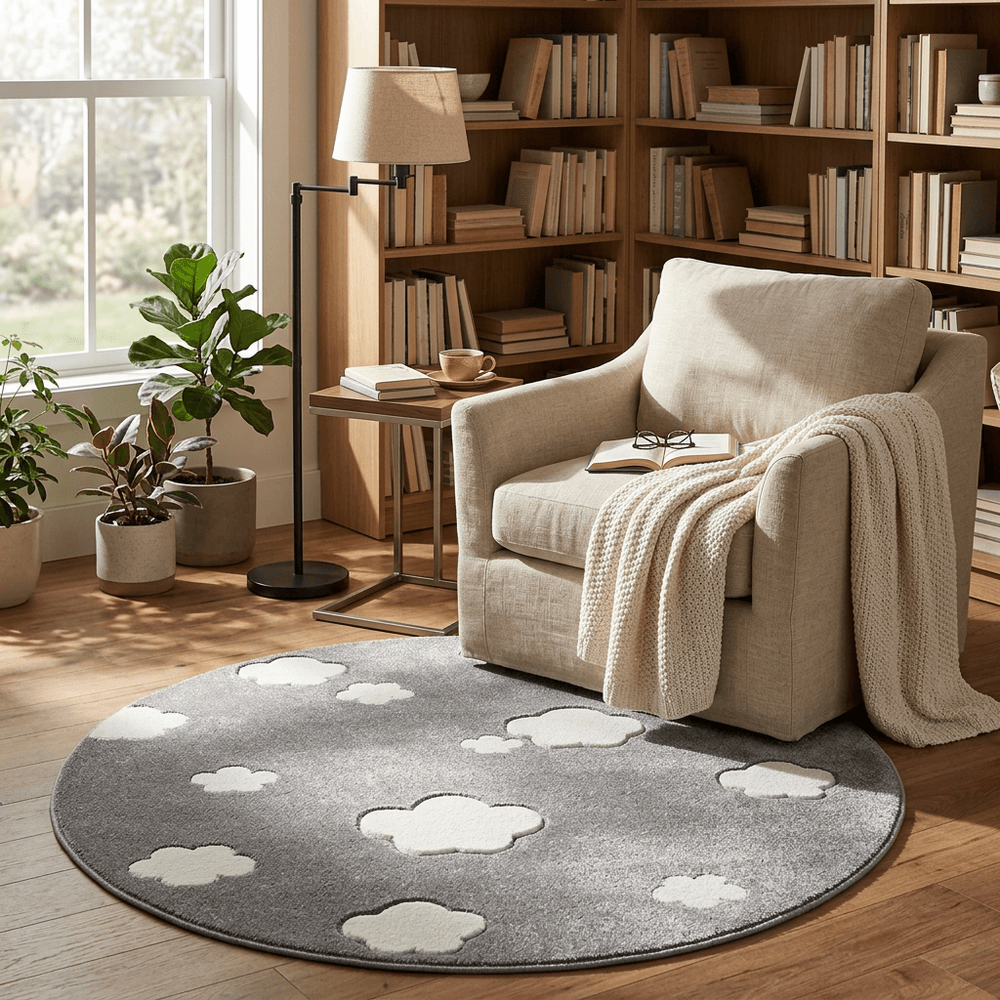 Umbra Round Hand Tufted Carpet