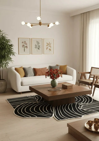 Artistic Irregular Hand Tufted Carpet
