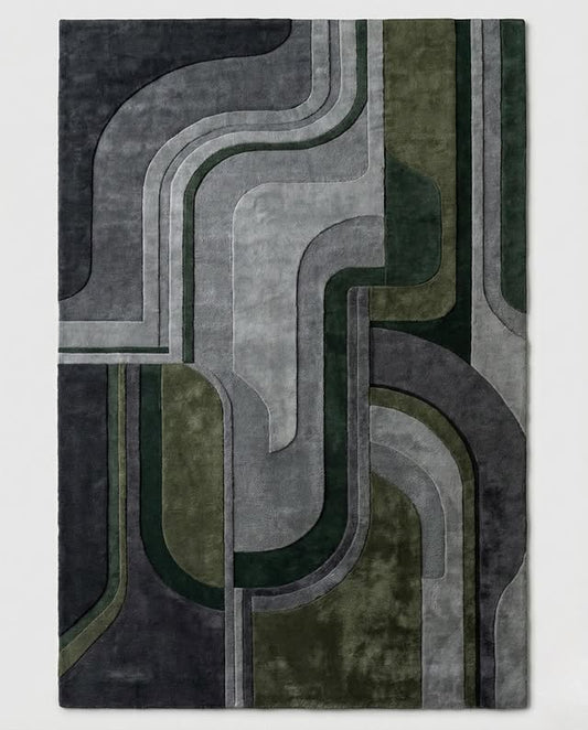 Lush Hand Tufted Carpet & Rug