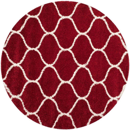 Elysian Round Shaggy Carpet & Rug