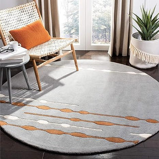 Plushique Round Hand Tufted Carpet & Rug