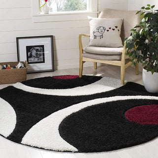 Chicshrit Round Shaggy Carpet & Rug